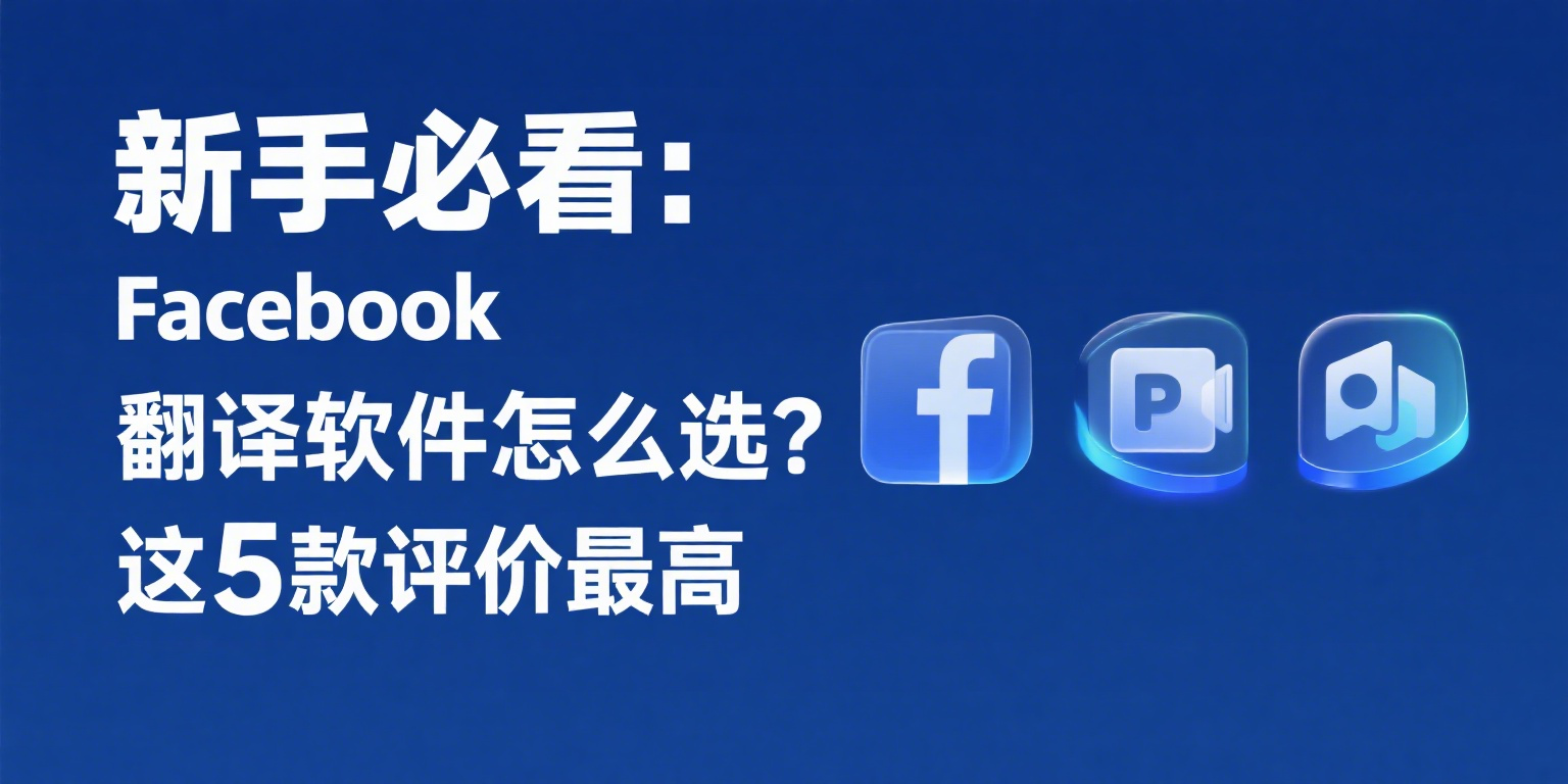 新手必看：Facebook翻译软件怎么选？这5款评价最高