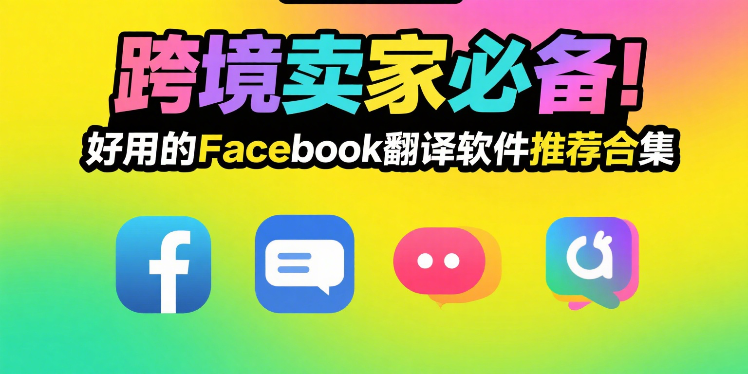 跨境卖家必备！好用的Facebook翻译软件推荐合集