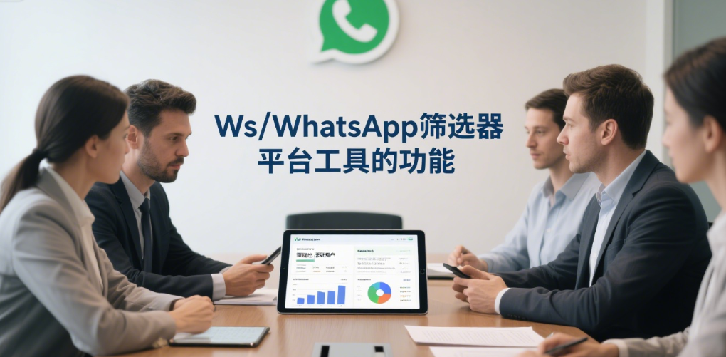 Ws/WhatsApp筛选器平台工具的功能
