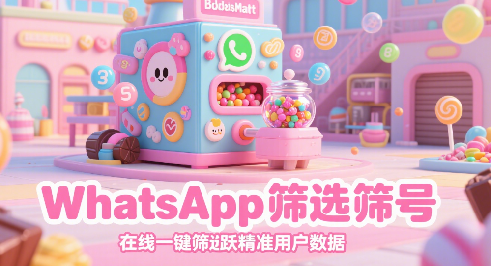 WhatsApp筛选筛号在线一键筛选活跃精准用户数据
