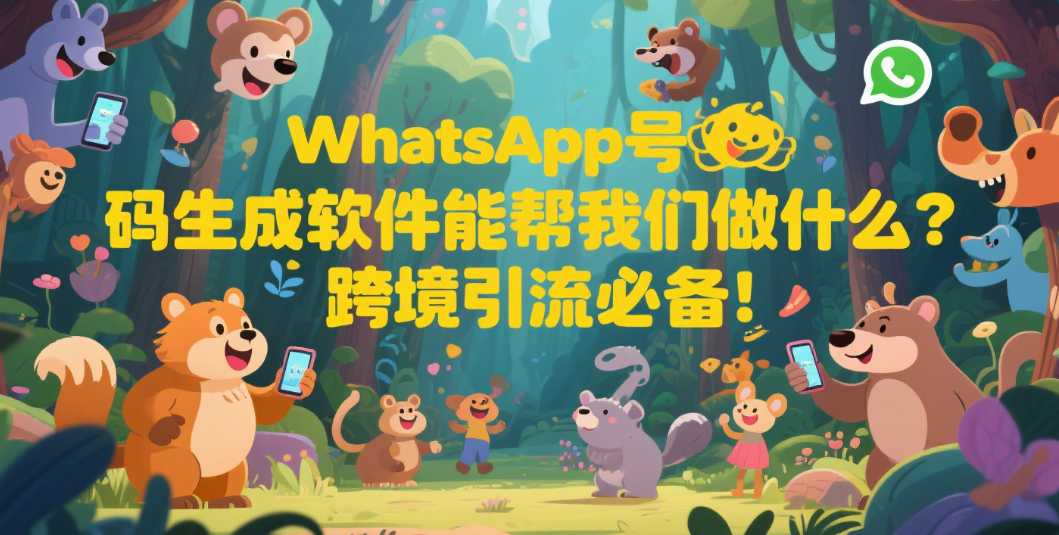 WhatsApp号码生成软件能帮我们做什么？跨境引流必备！