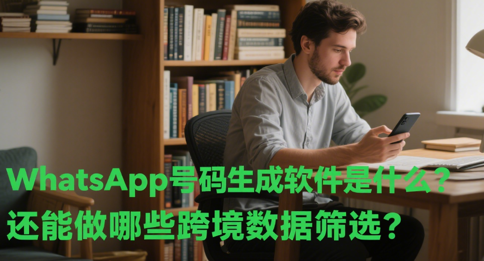 WhatsApp号码生成软件是什么？还能做哪些跨境数据筛选？