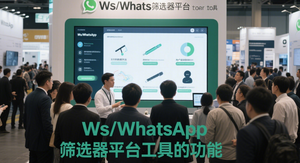 Ws/WhatsApp筛选器平台工具的功能