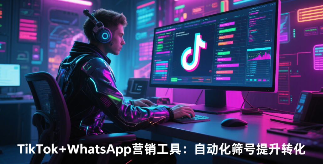 TikTok+WhatsApp营销工具：自动化筛号提升转化