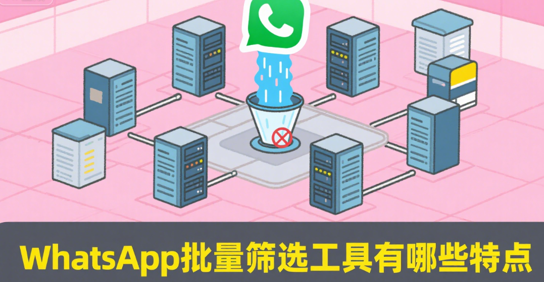 WhatsApp批量筛选工具有哪些特点