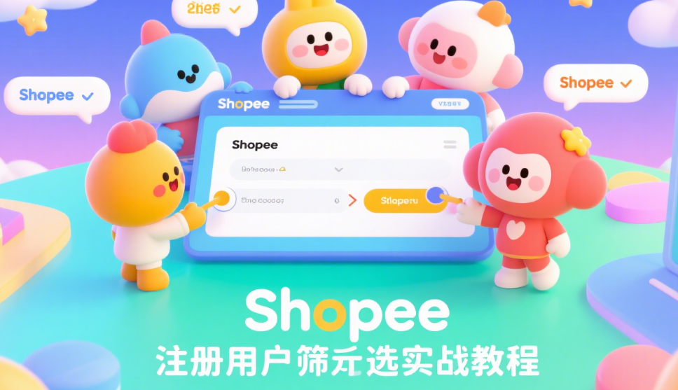 Shopee注册用户筛选实战教程