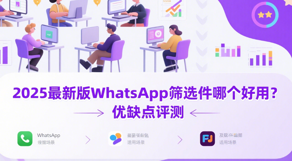 2025最新版WhatsApp筛选软件哪个好用？优缺点评测