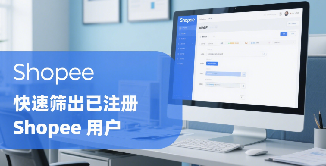 快速筛出已注册Shopee用户：一步搞定用户数据