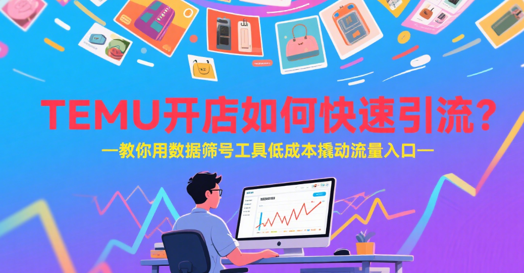 TEMU开店如何快速引流？教你用数据筛号工具低成本撬动流量入口