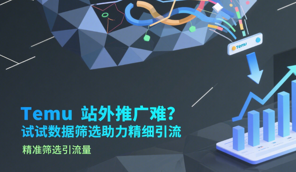 Temu站外推广难？试试数据筛选助力精细引流