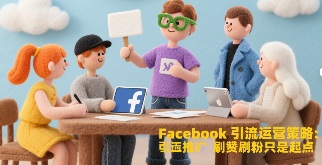 Facebook引流运营策略：刷赞刷粉只是起点
