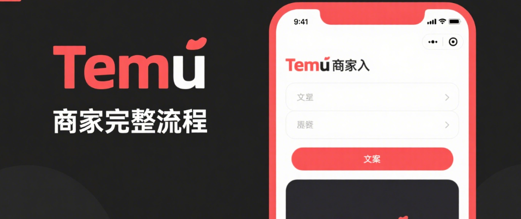 Temu商家入驻完整流程：开店条件、资料要求与常见问题